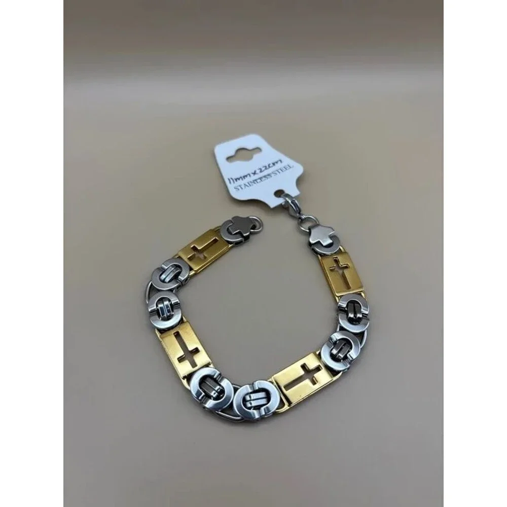 Men’s stainless steel bracelet
